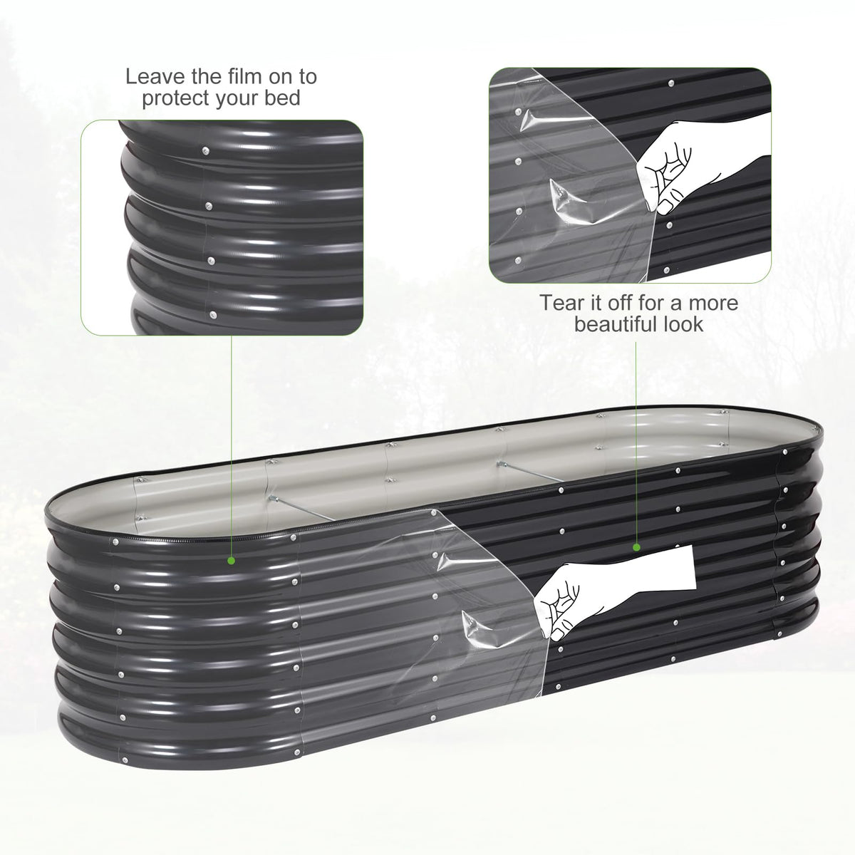Permade low-maintenance, durable planter box for busy gardeners
