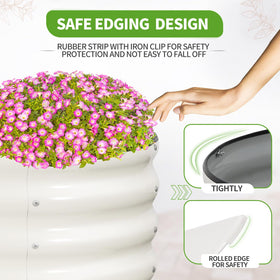 Permade folding edge safety design protects hands during installation.