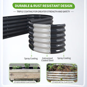 Permade galvanized metal with coating resists rust for long-lasting use