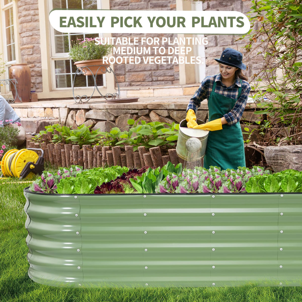 Permade gardening kit includes gloves for immediate planting tasks.