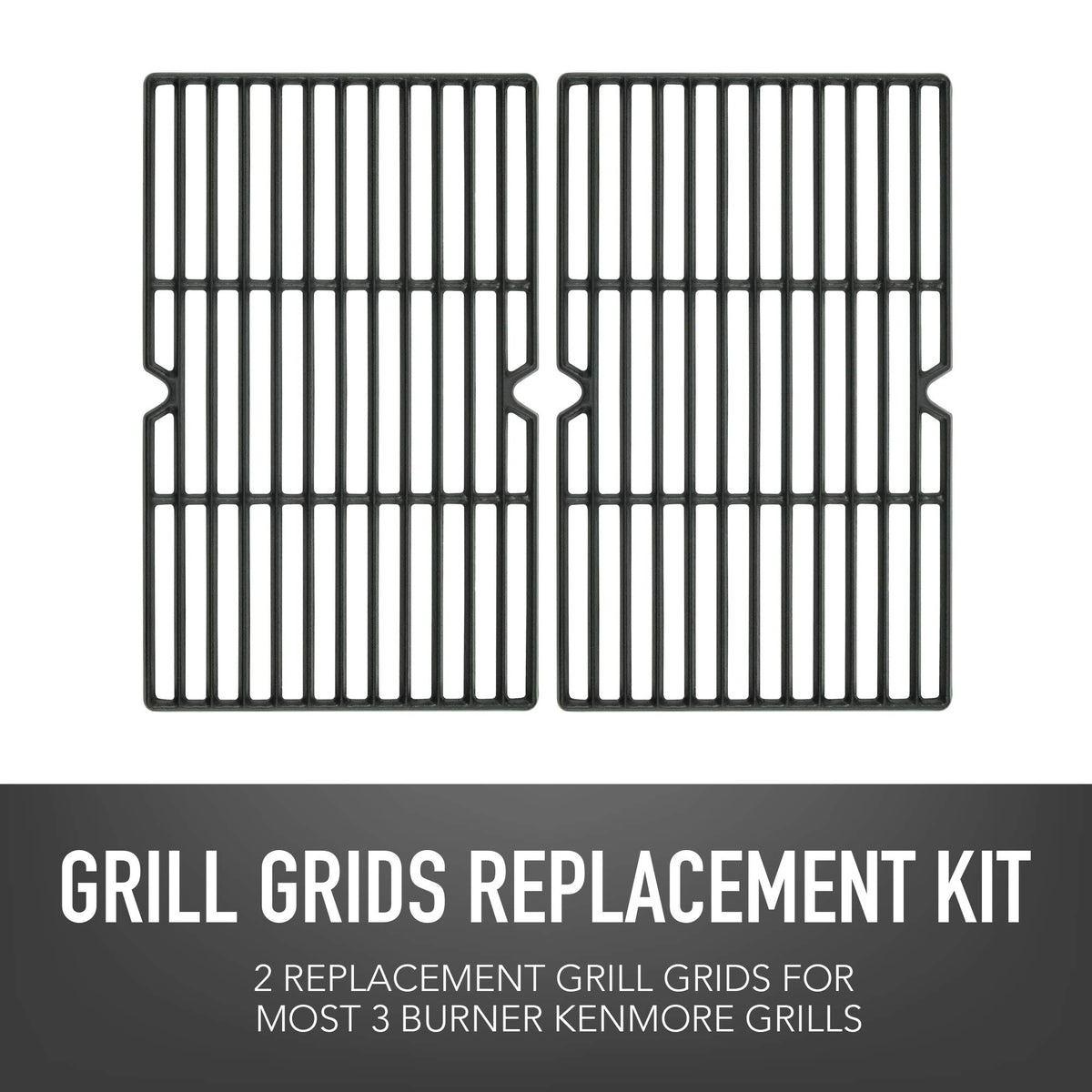 Easy install replacement grates refresh your Kenmore grill