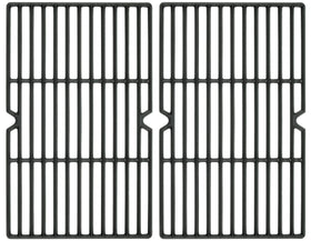 Permasteel Kenmore 3-burner grate set for durable grilling and easy replacement
