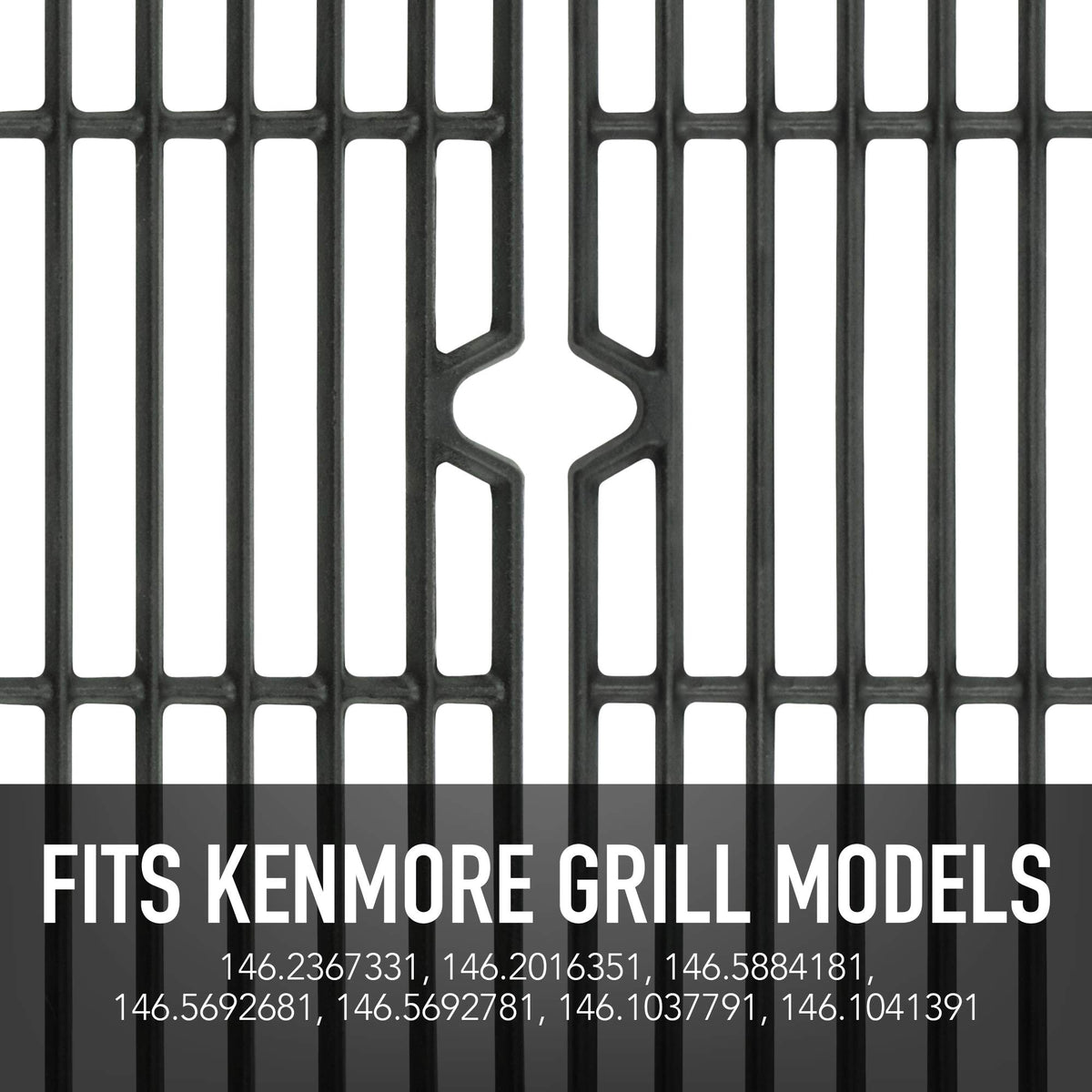 Permasteel porcelain infused cast iron grates deliver lasting heat and easy cleanup