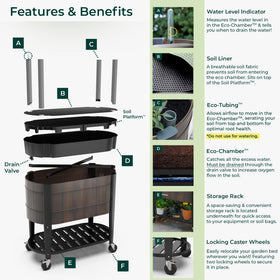 Permasteel storage shelf under-bed adds convenient indoor or outdoor organization.