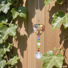 Persofine window garden suncatcher display brightens spaces with prismatic specks