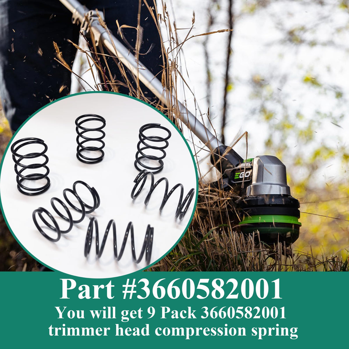 Pertresion 3660582001 nine pack springs for extended projects