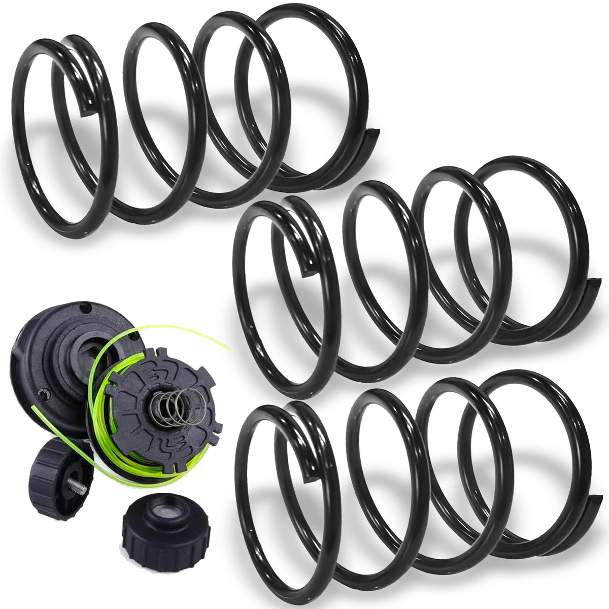 Pertresion 3660582001 trimmer head spring closeup showing durable construction