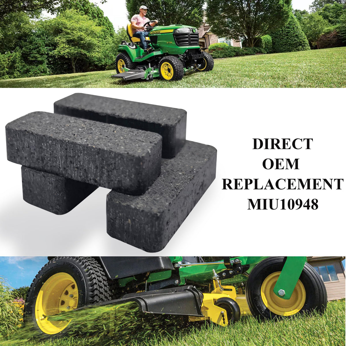 Pertresion MIU10948 brake pad pack arranged for straightforward DIY installation.