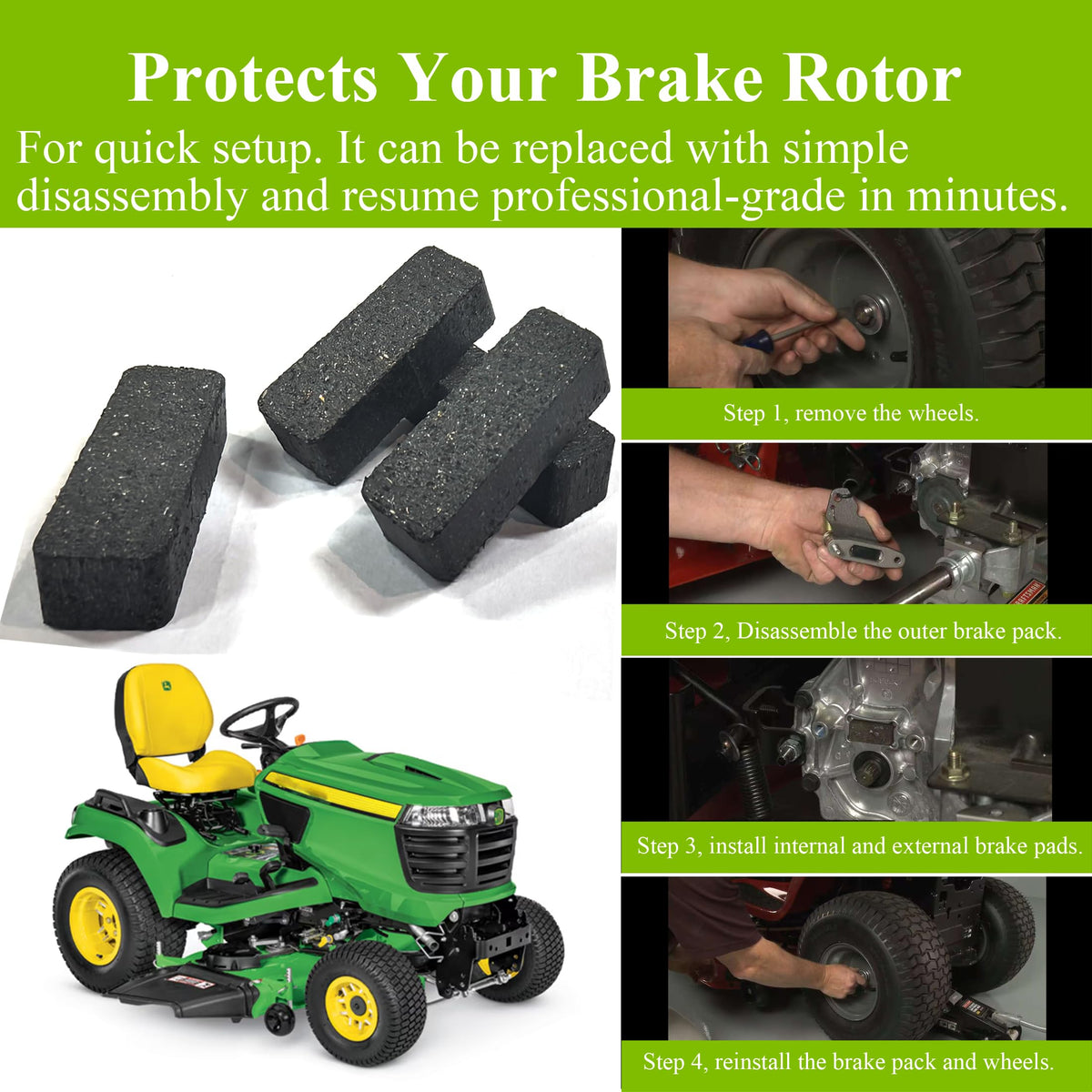 Pertresion MIU10948 brake pad packaging for simple DIY maintenance.