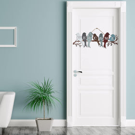 Versatile wall decor for patio, hallway, or bedroom with birds