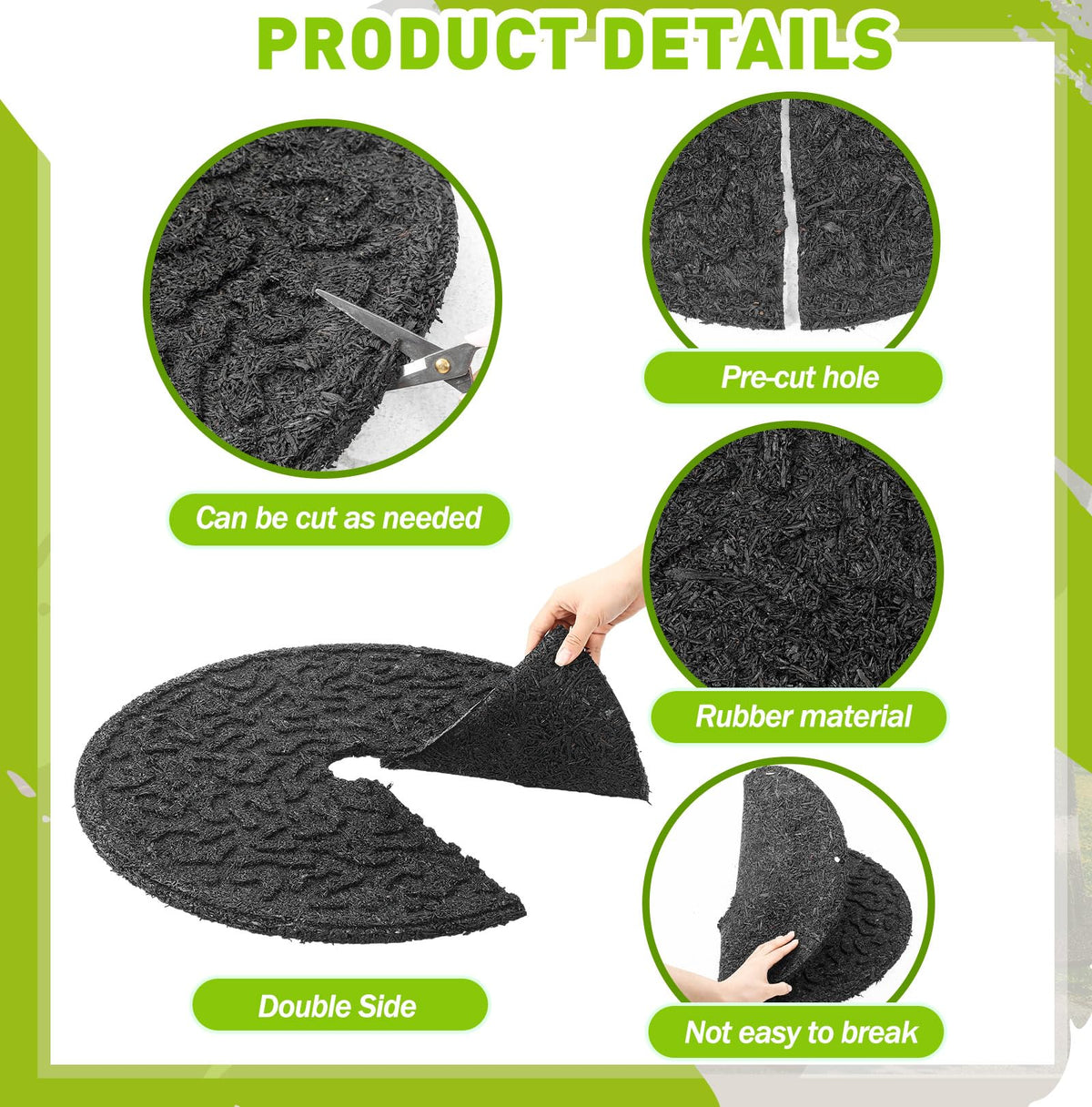 Peryiter porous design preserves soil moisture and nutrient access around roots.