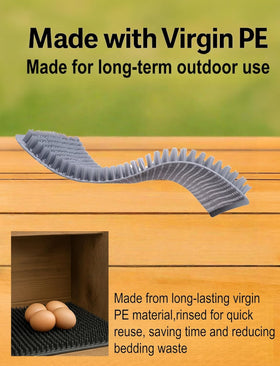 PERZUMI nesting pad enables clean eggs and efficient collection