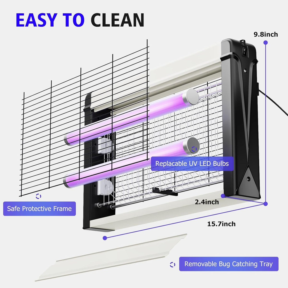 PestMentor 2800V grid activation powering fast, chemical-free pest control