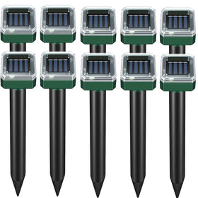 PestMentor Solar Mole Repellent front view for yard protection