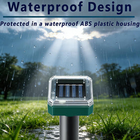 PestMentor Solar Mole Repellent waterproof-design endures all weather