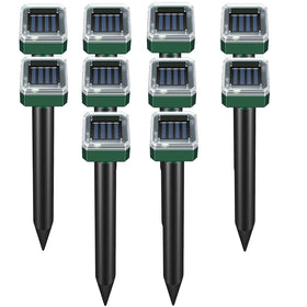 PestMentor solar-powered mole repellent shields lawns with renewable energy