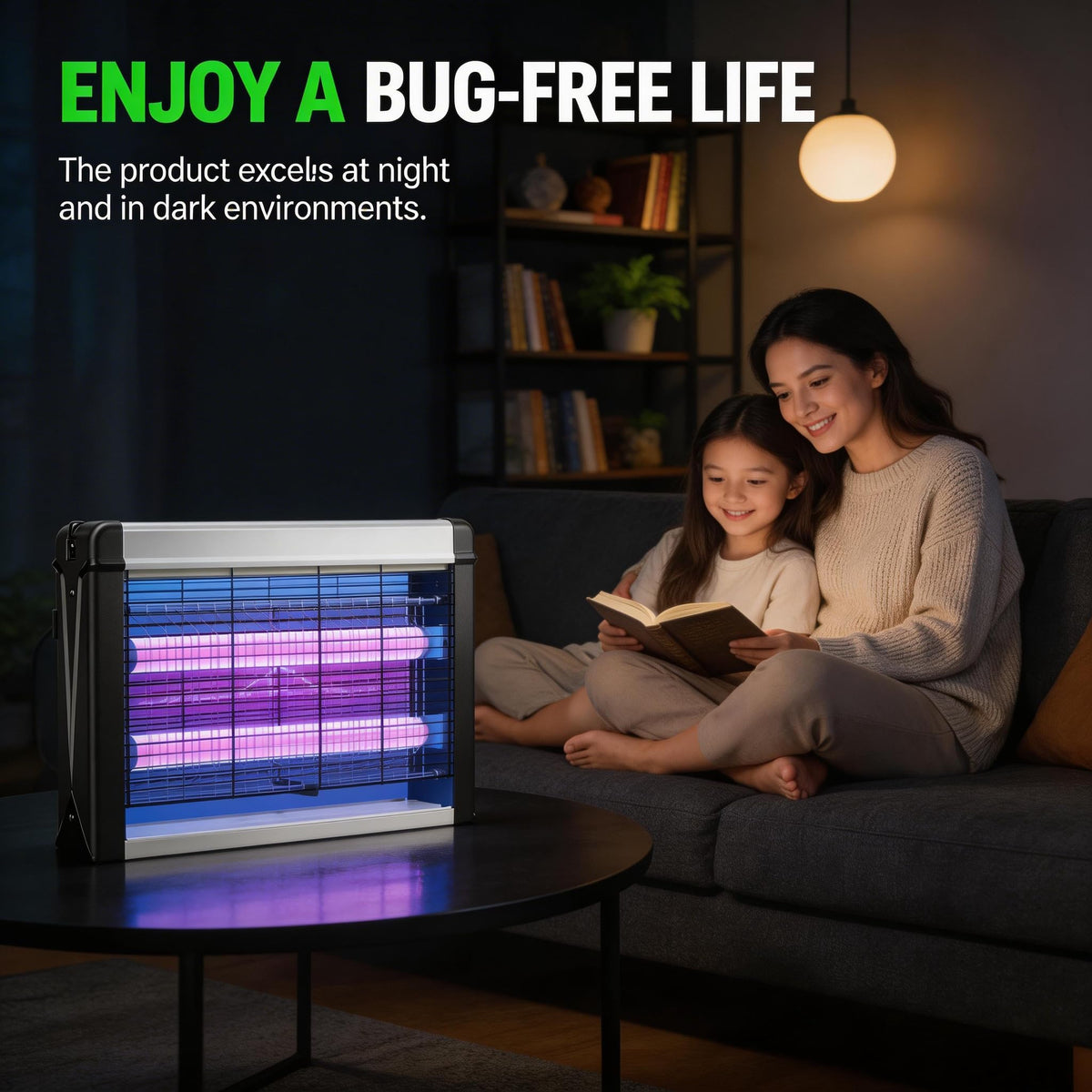 PestMentor ultra-safe, silent operation suitable for bedrooms and offices.