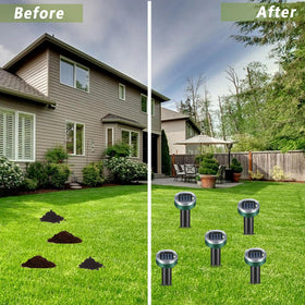 PestMentor weatherproof ABS housing withstands rain and shine.