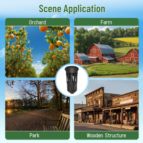 Pestoptek wood block insert helps detect termite activity