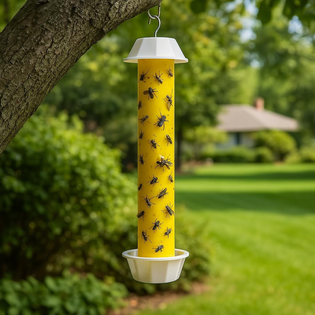 PESTUSRD Garden-ready traps reduce flying insects around patios