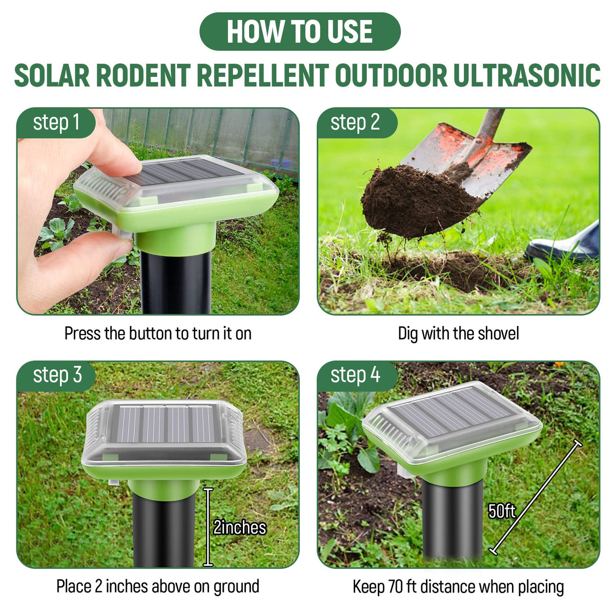 Pestvanish Easy Install; no tools required for quick setup.
