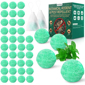 PestXDrops rodent repellent mint balls pack for home use.