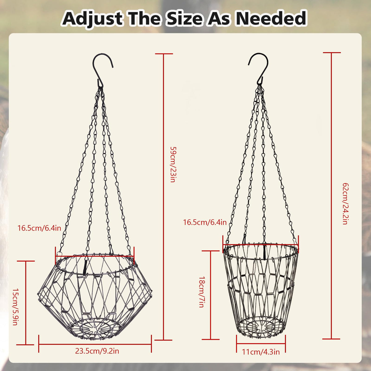 Pet Baby space-saving coop accessory keeping floor area clear