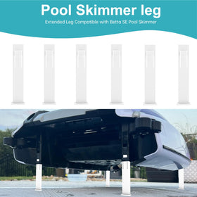 PETG extended legs are flexible and durable for pool use