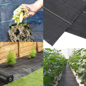 Petgrow erosion control fabric helps keep garden edges straight and soil protected.