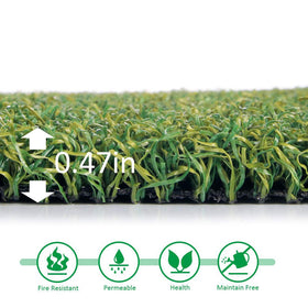 Petgrow Pro putting green grass close-up showing dense fibers for a realistic feel
