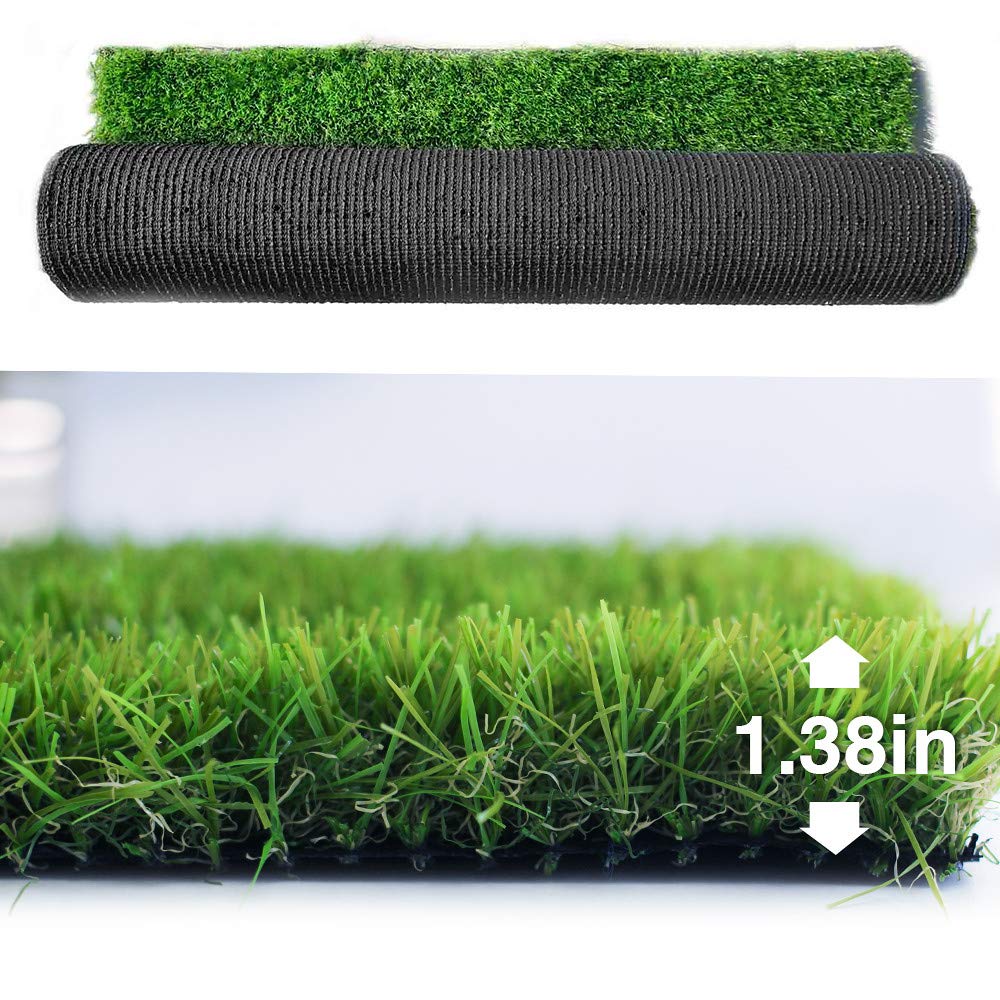 Petgrow soft-thatch realistic grass for a natural feel under feet.