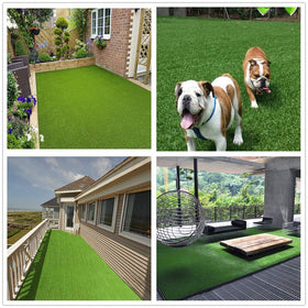 Petgrow versatile outdoor-indoor grass suitable for patios, decks, and indoor mats.