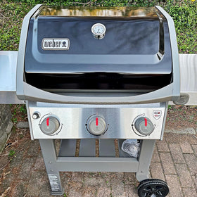 PETKAO 67532 in-use grill with Weber GS4 kit, ready for summer cookouts
