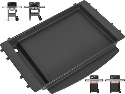 PETKAO 7658 griddle insert on Weber Spirit II for even heating