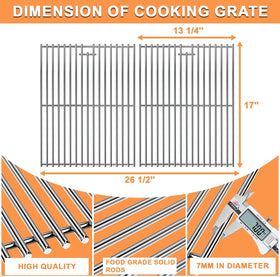 PETKAO burner covers for Nexgrill help protect and simplify cleaning