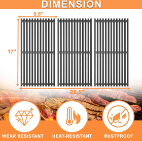 PETKAO Char-Broil 463242716 fit – precise replacement compatibility
