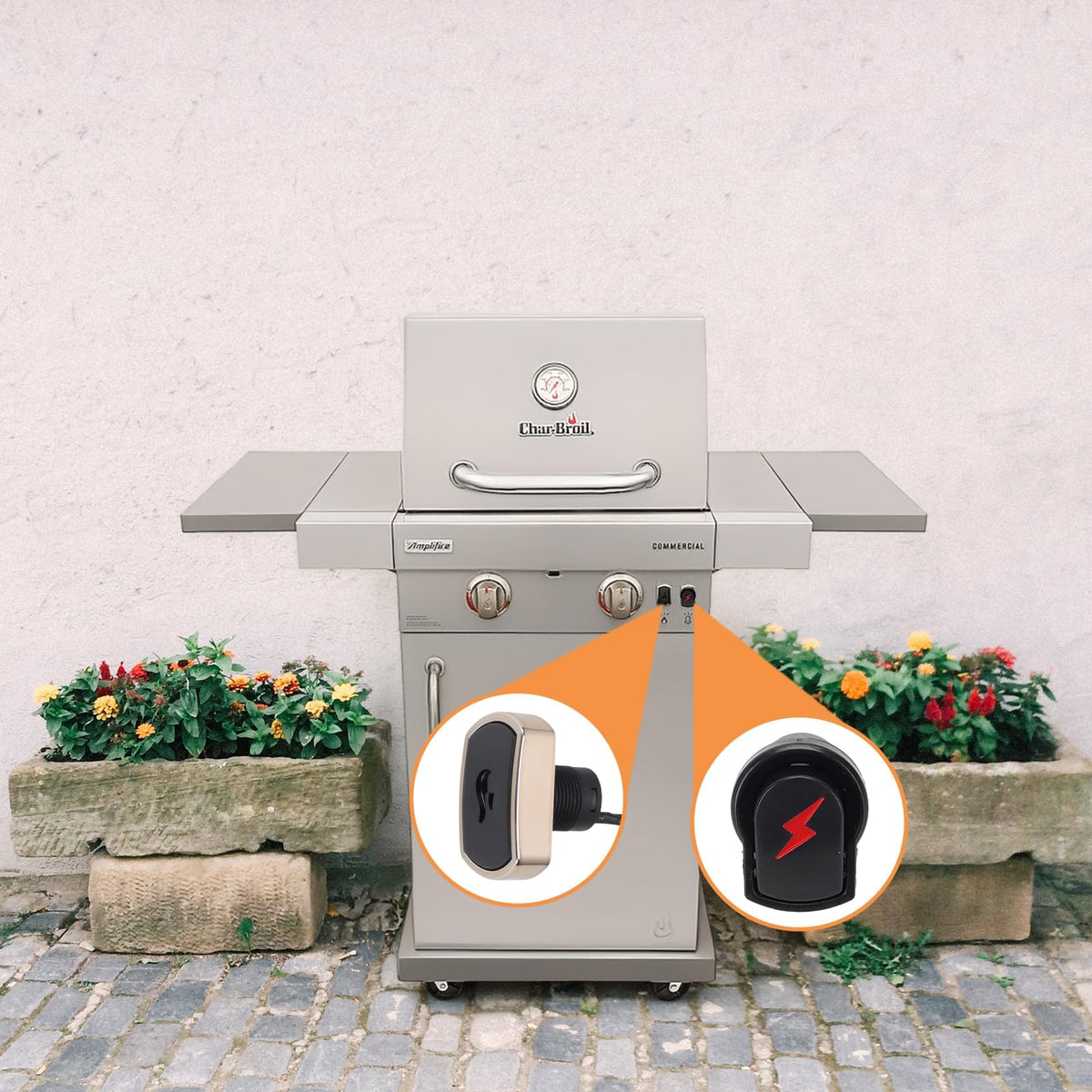 PETKAO DHLG-12 ready-to-install kit simplifies Char-Broil grill maintenance.