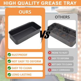 PETKAO easy-cleanup grill liners reduce mess and simplify post-cook cleanup.