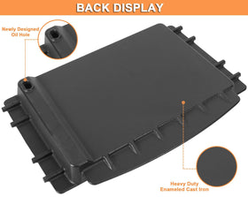 PETKAO griddle for bacon and eggs, expanding grill versatility