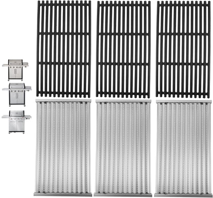 PETKAO emitter plate stainless 3-pack for durable infrared heat transfer