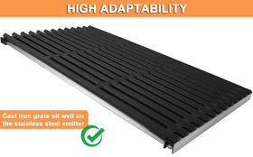 PETKAO emitters sized 17-3/16 by 10 inches for precise fit