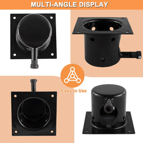 PETKAO fire burn pot includes no ignite component; ready to install with existing igniter