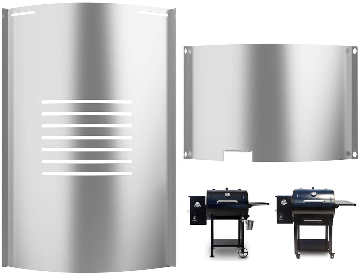 PETKAO flame broiler slide cover enhances heat control for even grilling