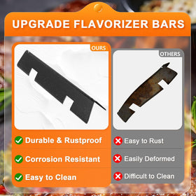 PETKAO flavorizer bars feature notches for improved airflow