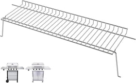 PETKAO warming rack shows Charbroil compatibility for easy replacement on 4-burner grills