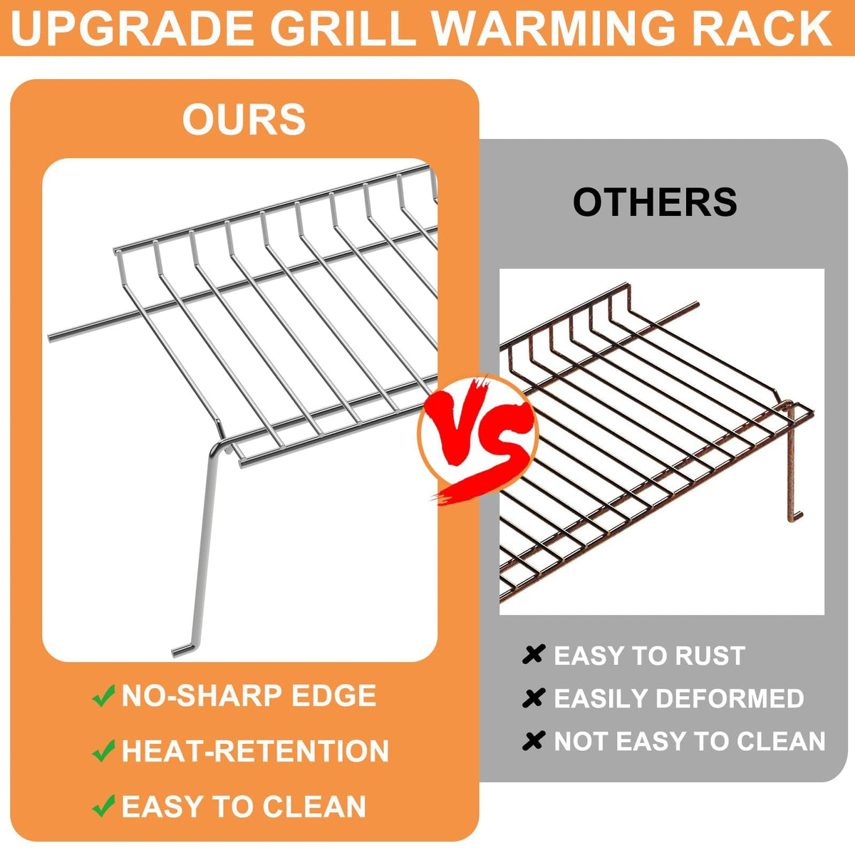 PETKAO warming rack keeps food warm during gatherings with easy cleaning