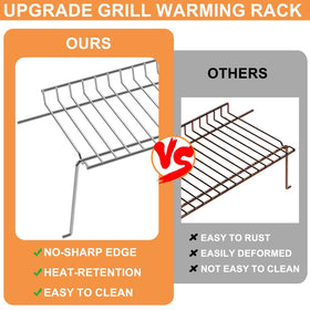 PETKAO warming rack keeps food warm during gatherings with easy cleaning