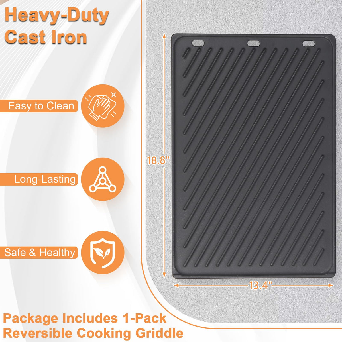 PETKAO Genesis II GS4 griddle even heat distribution for consistent cooking
