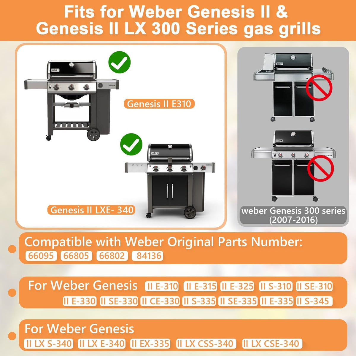 PETKAO Genesis II GS4 griddle ripple side for searing steaks and burgers