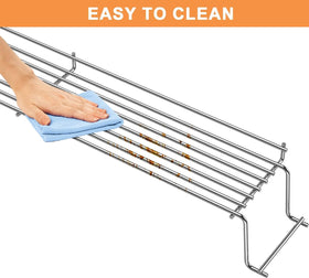 PETKAO Genesis top rack provides extra space for buns and sides.